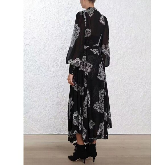 BN. Zimmermann belted silk long dress - Picture 5 of 13